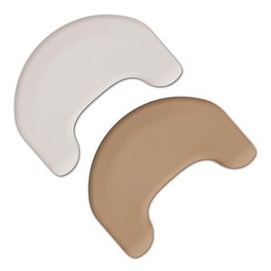 image:imageDr Browns Nursing Pillow with Washable Cover Breastfeeding Lap Support Pillow Premium Memory Foam Firm and Responsive GreenBeige 2PackGentle Beige  Lightgray