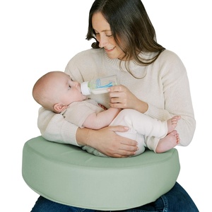 image:imageDr Browns Nursing Pillow with Washable Cover Breastfeeding Lap Support Pillow Premium Memory Foam Firm and Responsive Storm GreenStorm Green