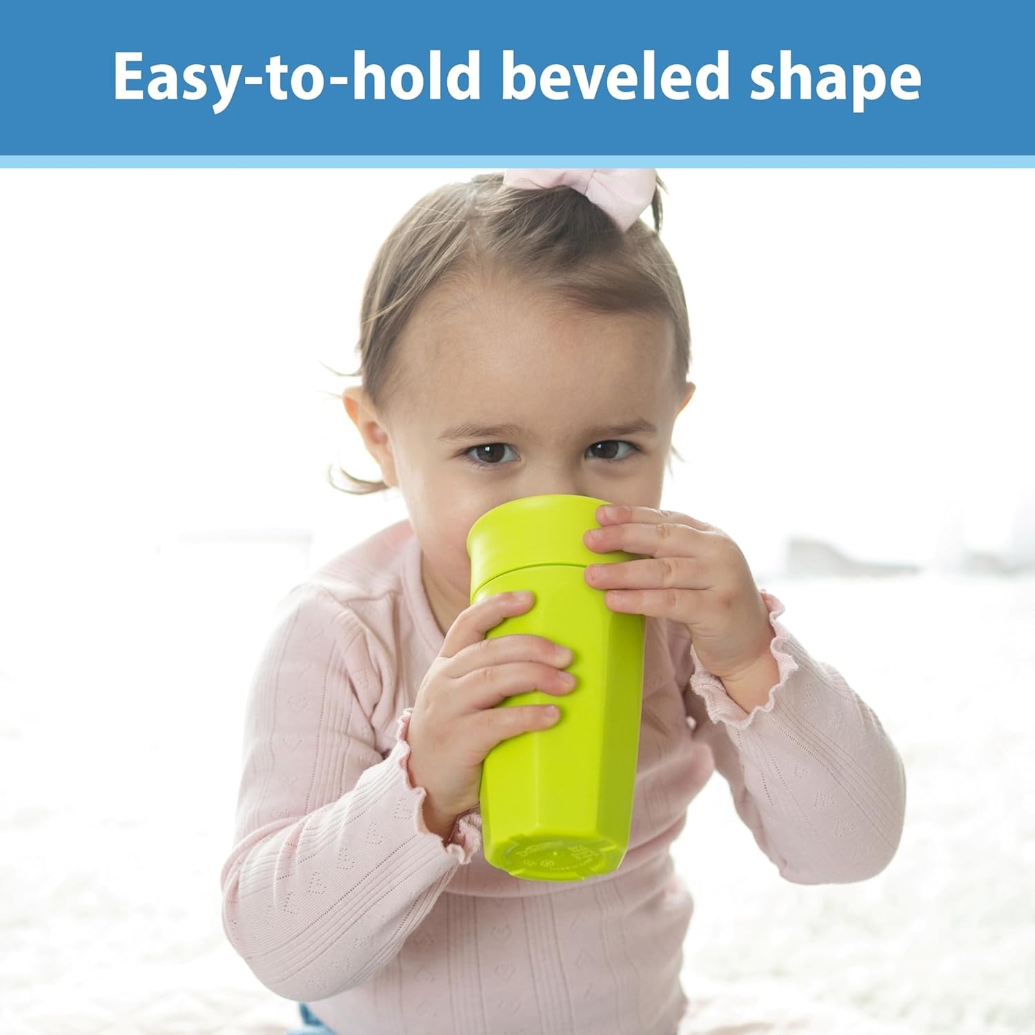 image:imageDr Browns Milestones Cheers 360 Spoutless Transition Cup with Handles Travel Friendly and Leak Free Sippy for Babies and Toddlers Green BPAFree 7 oz200 mL 6mSet GreenPink