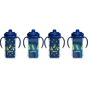 image:imageDr Browns Milestones Insulated Hard Spout Sippy Spill Proof Cup with Handles for Toddlers 2Pack Pink 10 oz300 mL BPA Free 12m4Pack  Sunglasses Cactus  Astro Dino