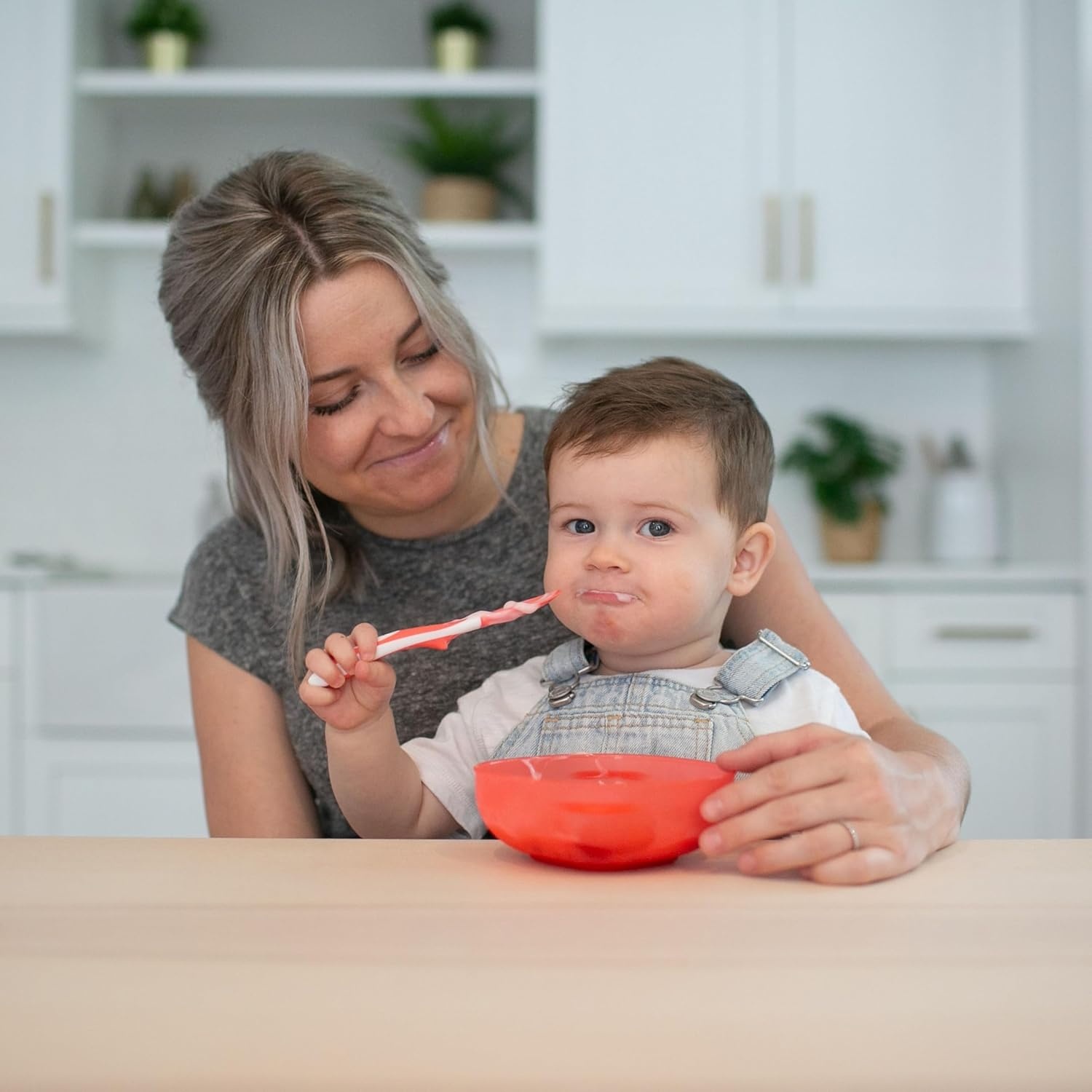 image:imageDr Browns Designed to Nourish SoftTip Toddler Feeding Spoons 6 Pack Assorted Set Colors May VarySoftTip Toddler Feeding Spoons 24 Pack