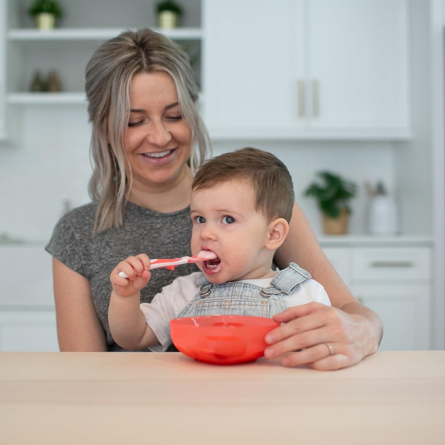 image:imageDr Browns Designed to Nourish SoftTip Toddler Feeding Spoons 6 Pack Assorted Set Colors May VarySoftTip Toddler Feeding Spoons 24 Pack