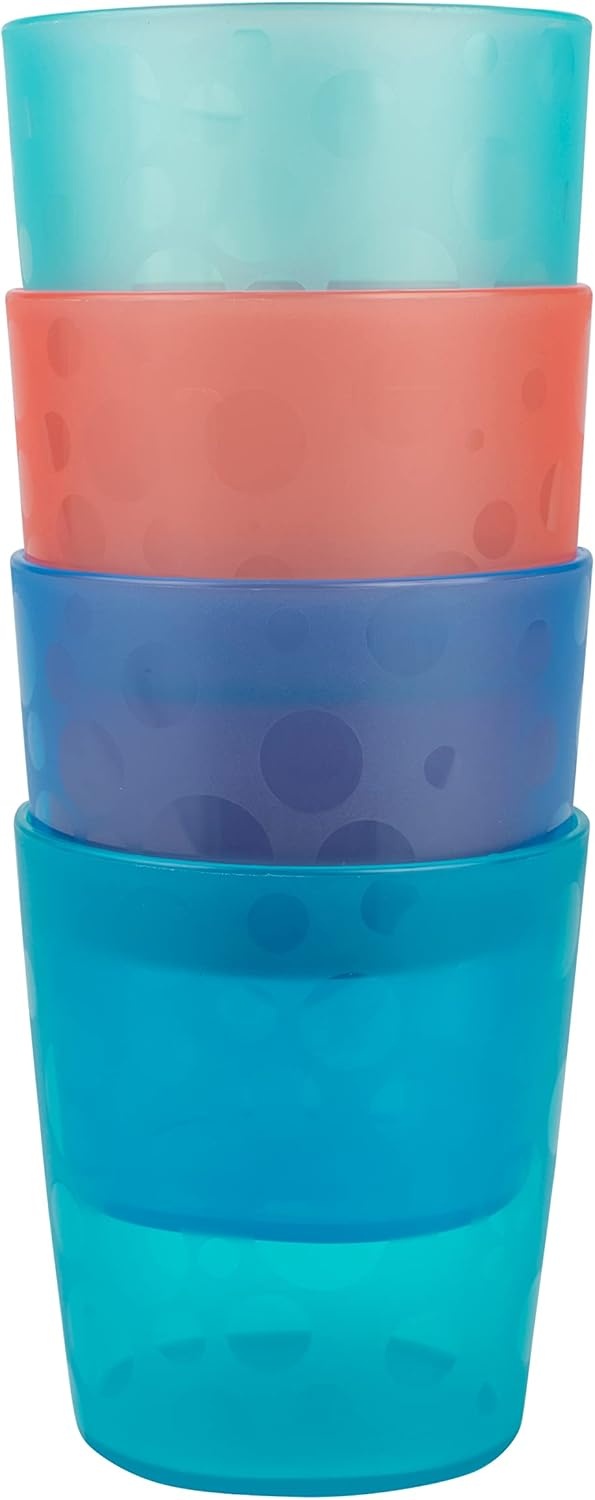 image:imageDr Browns Toddler Tumblers Stackable Open Training Cups BPAFree 18m 4Pack8 Ounces Pack of 12