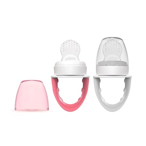 image:imageDr Browns Designed to Nourish Fresh Firsts Silicone Feeder Grey One SizePink  Gray