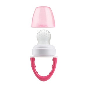 image:imageDr Browns Designed to Nourish Fresh Firsts Silicone Feeder Grey One SizePink
