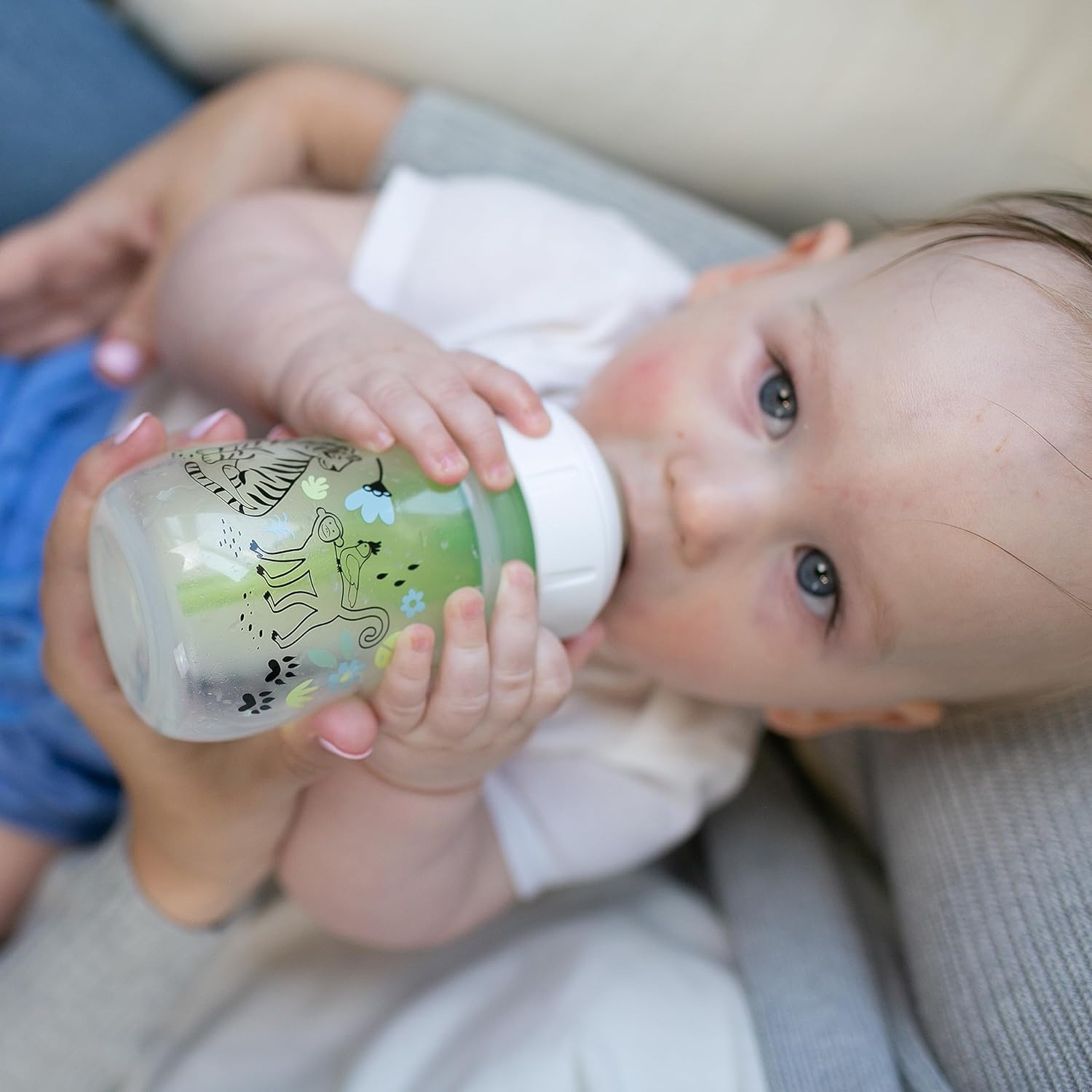 image:imageDr Browns AntiColic Options WideNeck Baby Bottle Designer Edition Woodland 5 oz150 mL Ocean 9oz270mL Level 1 Slow Flow Nipple 0m 4Pack2Pack 5 oz Jungle
