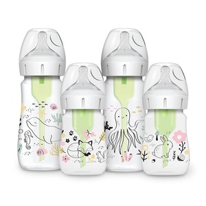 image:imageDr Browns AntiColic Options  WideNeck Baby Bottle Designer Edition Woodland 5 oz150 mL  Ocean 9oz270mL Level 1 Slow Flow Nipple 0m 4Pack4Pack  9 oz  5 oz  Ocean Woodland