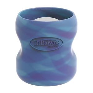 image:imageDr Browns Options WideNeck Glass Bottle Sleeve 100 Silicone GlowintheDark BPAFree 9 oz 2PackGlowintheDark