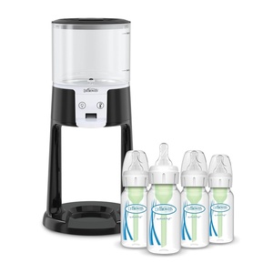 image:imageDr Browns InstaPrep Warm Water Dispenser with Natural Flow AntiColic Options Baby Bottles 4 oz120 mL with Level 1 Slow Flow Nipple 4 Pack 0m