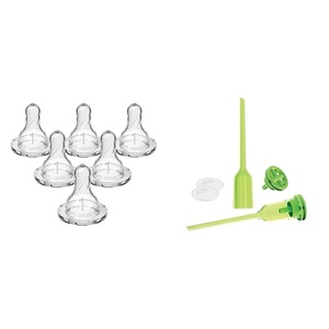 image:imageDr Browns Level 1 Slow Flow Silicone Nipple 6 Count amp Options Replacement Vent Kit Narrow 2 Count