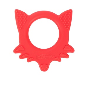 image:imageDr Browns Flexees Friends Purple Octopus Soft 100 Silicone Baby Teether BPA Free 3mFox  Orange
