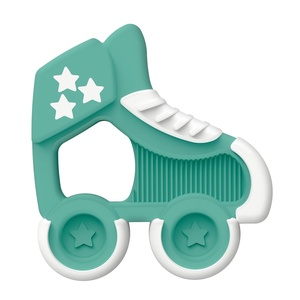 image:imageDr Browns Ridgees Roller Skate Baby Teether Massaging MultiTexture Teething Toy for Babies BPAFree 3m