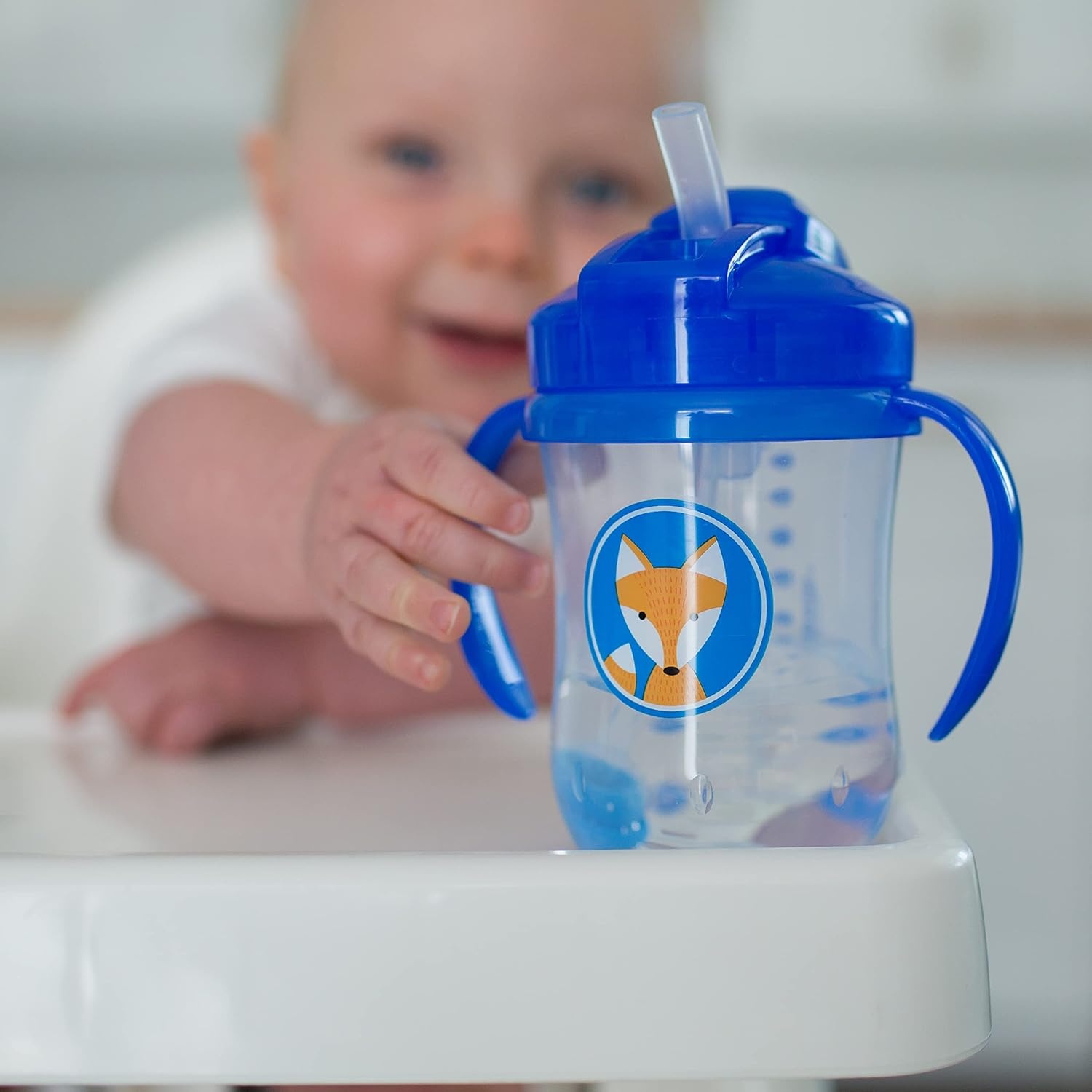 image:imageDr Browns Babys First Straw Cup Straw Replacement Kit with One Straw and One Cleaning Brush BPA Free1 Count Pack of 1