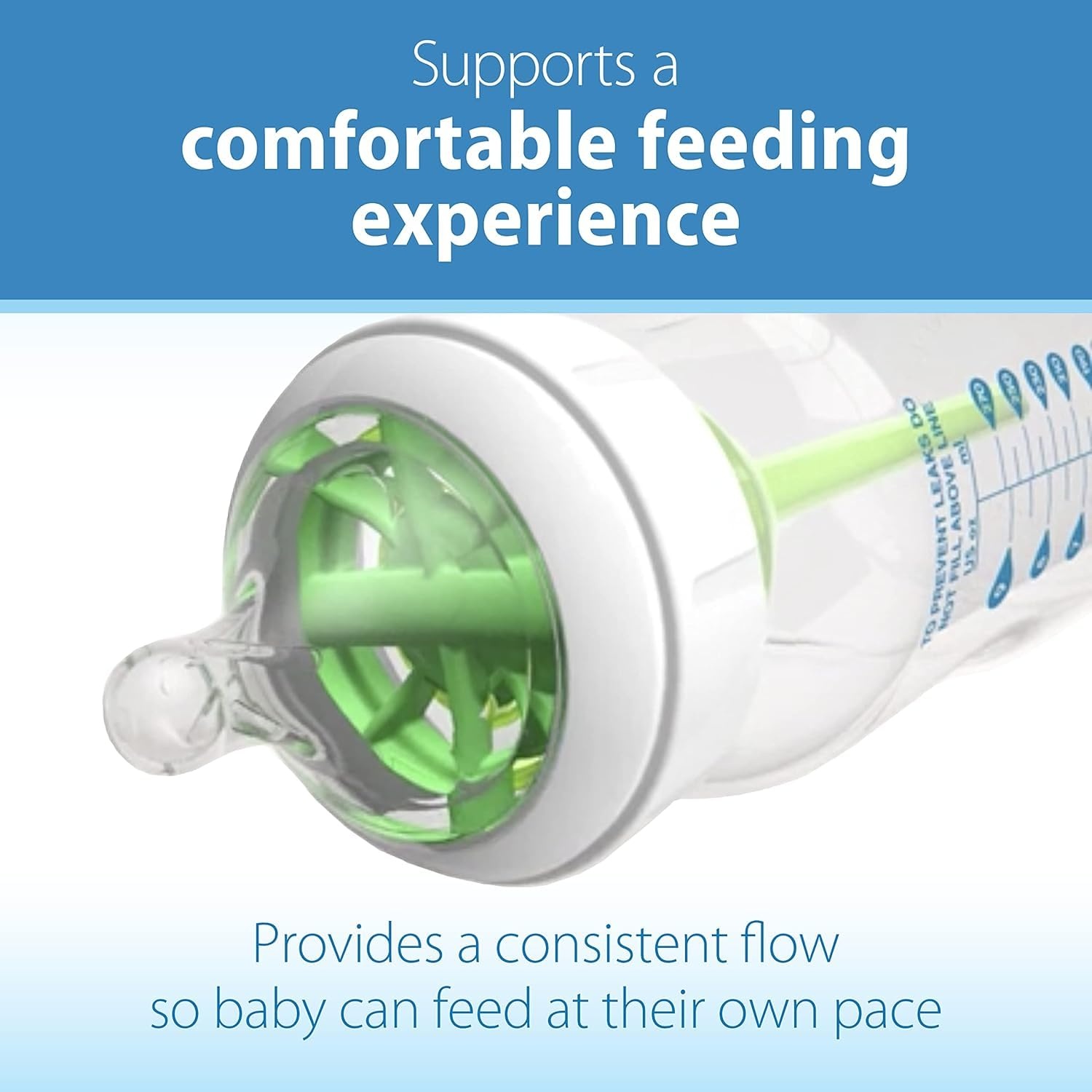 image:imageDr Browns Microwave Steam Sterilizer Bags for Baby Bottles Pacifiers Pump Parts and Accessories 5Pack Dr Browns Natural Flow Level 2 WideNeck Baby Bottle Silicone Nipple 2 Count