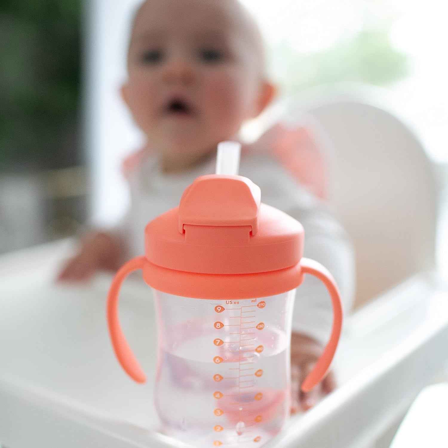 image:imageDr Browns Milestones Sippy Bottle 2Pack with Level 3 MediumFast Flow Nipple 6Pack for 6 Months Plus Babies2 Pack Light Pink Ecru