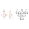 2 Pack  Light Pink & Ecru