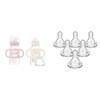 2 Pack  Light Pink & Ecru