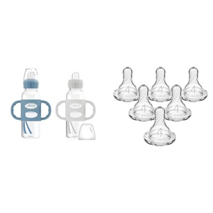 image:imageDr Browns Milestones Sippy Bottle 2Pack and Level 4 Nipple 6Pack Bundle