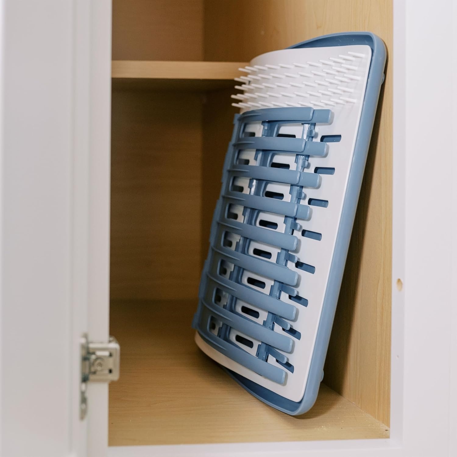 image:imageDr Browns Folding Baby Bottle Drying Rack for Easy Storage Dry Nipples Pacifiers and Other Baby Essentials BPA FreeFolding Drying Rack