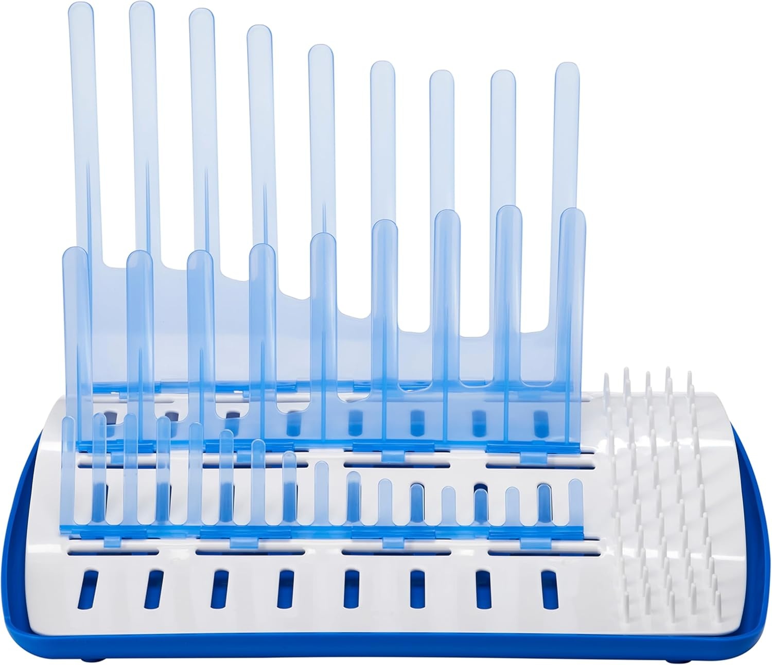 image:imageDr Browns Folding Baby Bottle Drying Rack for Easy Storage Dry Nipples Pacifiers and Other Baby Essentials BPA FreeFolding Drying Rack Pack of 6