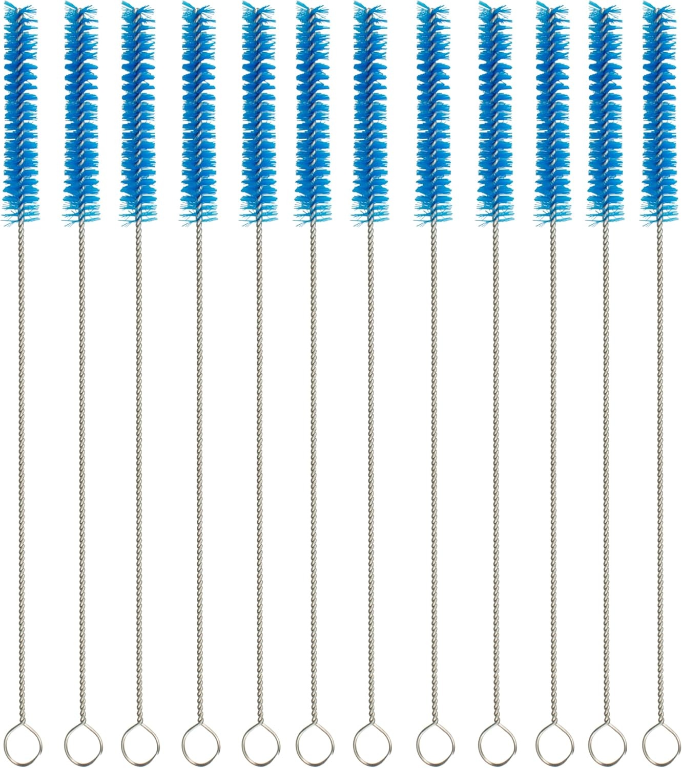 image:imageDr Browns Natural Flow Reusable Baby Bottle Vent System and Reservoir Cleaning Bristle Brush BPA Free Blue Brushes 4Pack12 Pack