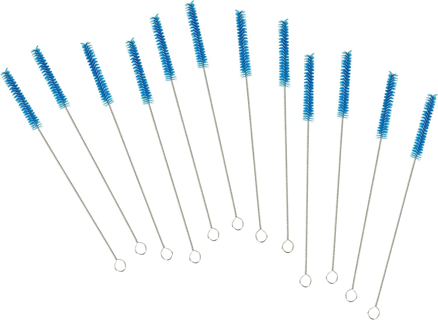 image:imageDr Browns Natural Flow Reusable Baby Bottle Vent System and Reservoir Cleaning Bristle Brush BPA Free Blue Brushes 4Pack12 Pack