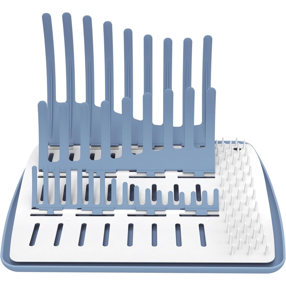 image:imageDr Browns Folding Baby Bottle Drying Rack for Easy Storage Dry Nipples Pacifiers and Other Baby Essentials BPA FreeFolding Drying Rack