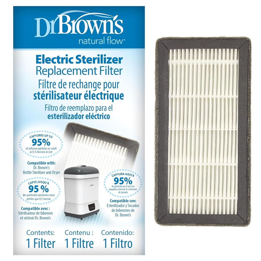 image:imageDr Browns Replacement HEPA Air Filter for Sterilizer and Dryer for Baby Bottles and Pacifiers